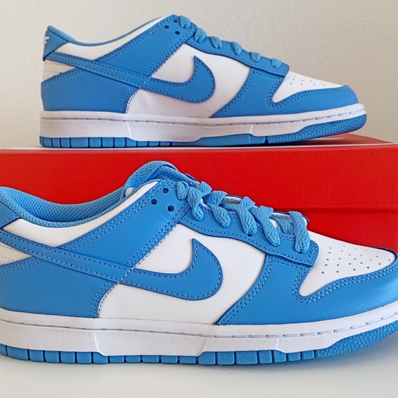 Nike ❌SOLD🎁Dunk Low UNC (SOLD OUT via Nike) Womens 8 - Picture 5 of 9